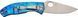 Нож Spyderco Tenacious D2 Titanium Blue C122TIBLD2P 871681 фото 3