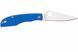 Ніж Spyderco Grasshopper 12C27 G-10 Blue C138GBLP 871679 фото 3