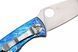 Нож Spyderco Tenacious D2 Titanium Blue C122TIBLD2P 871681 фото 6