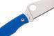 Ніж Spyderco Grasshopper 12C27 G-10 Blue C138GBLP 871679 фото 6