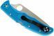 Ніж Spyderco Endura 4 Flat Ground Синій C10FPBL 871306 фото 2