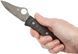 Ніж Spyderco SpyOpera Carbon Fiber Damasteel Thor C255CFPD 871601 фото 6