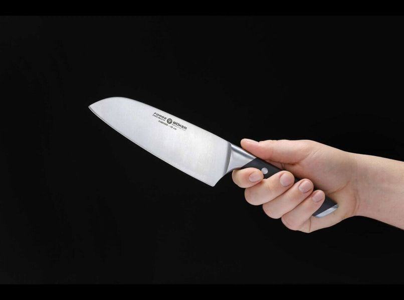 Кований кухонний ніж-сантоку Boker Forge Brotmesser 03BO502 4009189 фото