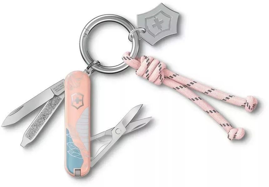 Швейцарський ніж-брелок Victorinox Classic SD Paris Style Рожевий 0.6223.E221 V77554117 фото