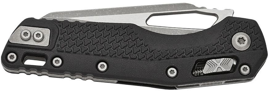 Нож Microtech MSI Tri-Grip Injection Molded Apocalyptic Serrated Black 210T-12APPMBK 14090692 фото