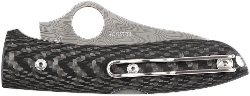 Ніж Spyderco SpyOpera Carbon Fiber Damasteel Thor C255CFPD 871601 фото
