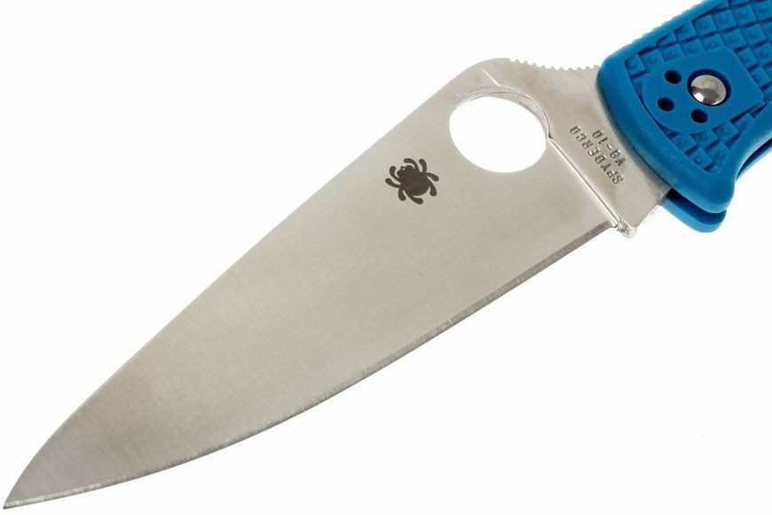 Ніж Spyderco Endura 4 Flat Ground Синій C10FPBL 871306 фото