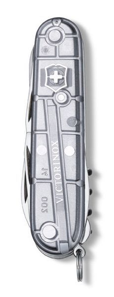 Швейцарський ніж Victorinox Swiss Army Climber прозорий срібний 1.3703.T7 4007031 фото