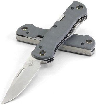 Ніж Benchmade Weekender, 2 клинки, Сірий 317 4008718 фото