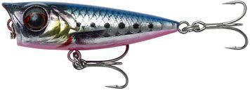 Воблер Savage Gear 3D Minnow Popper F 43mm 2.6g Pink Belly Sardine PHP 18541692 фото