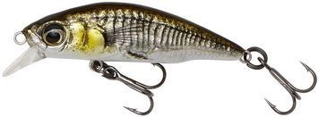Воблер Savage Gear 3D Sticklebait Twitch S 45mm 4.0g Ayu Green Silver 18541622 фото
