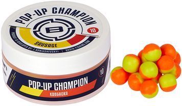 Бойли Brain Champion Pop-Up Sausage (ковбаска) 12mm 34g 18582219 фото