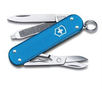 Швейцарський ніж лімітованої серії Victorinox Classic Alox синій 58 мм (0.6221.L20) V77553803 фото