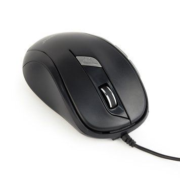 Оптична мишка Gembird MUS-6B-01, USB интерфейс, чорний колір MUS-6B-01 1603932 фото