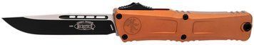 Ніж Microtech Combat Troodon GEN III Black Blade Orange 1143-1OR 14090666 фото