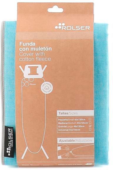 Чехол для гладильной доски Rolser Muleton Turquesa 130 x 48 см FUR003-2088 931981 фото
