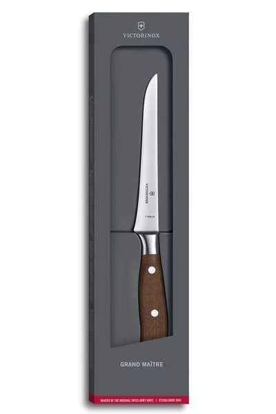 Кухонний ніж Victorinox Grand Maitre Wood Boning дерево 150 мм (7.7300.15G) V77551455 фото