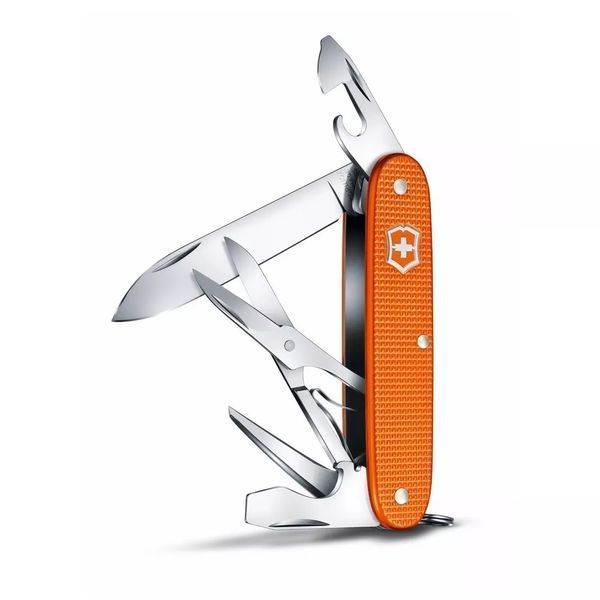Швейцарський ніж Victorinox Pioneer Alox Limited Edition 2021 93 мм Помаранчевий (0.8231.L21) V77552995 фото