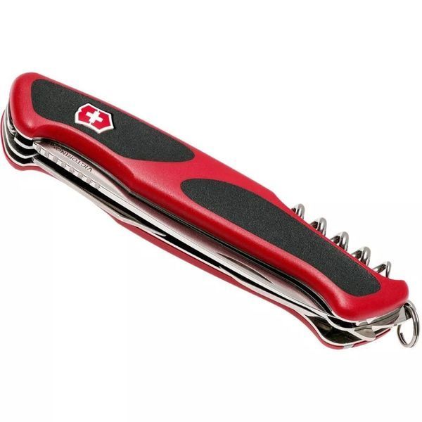 Швейцарський ніж Victorinox Delemont RangerGrip 55 Червоно-чорний, блістер 09563.CB1 V77554154 фото