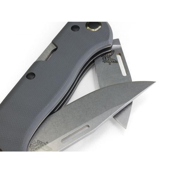 Ніж Benchmade Weekender, 2 клинки, Сірий 317 4008718 фото