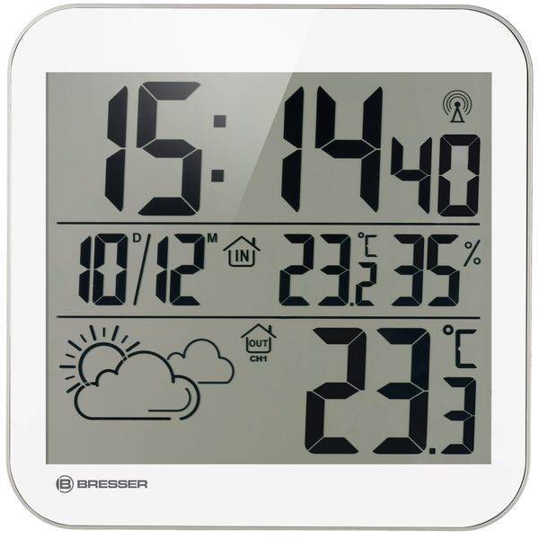 Метеостанция Bresser MyTime XL White 7001910GYE000 фото