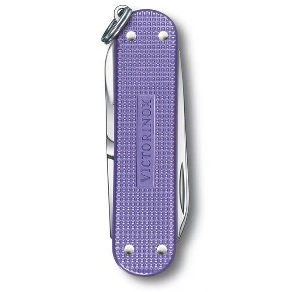 Швейцарський ніж Victorinox Classic SD Alox Colors Electric Lavender 58 мм 5 функцій Фіолетовий (0.6221.223G) V77552269 фото
