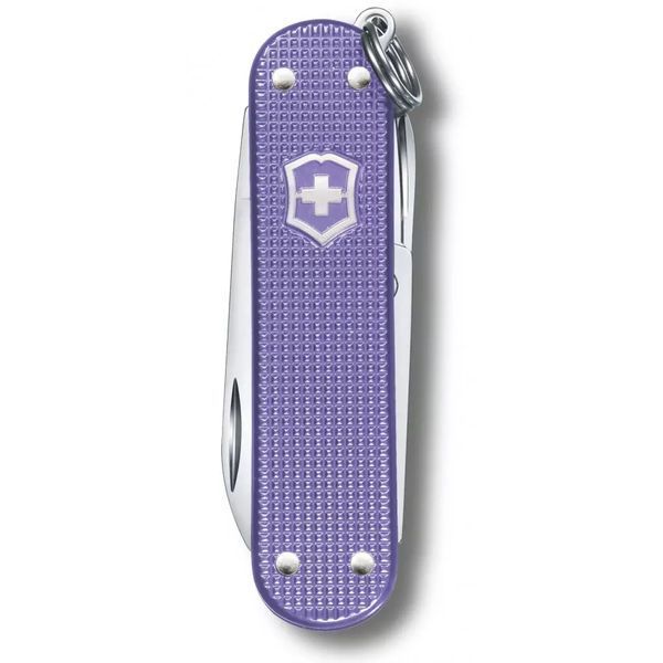 Швейцарський ніж Victorinox Classic SD Alox Colors Electric Lavender 58 мм 5 функцій Фіолетовий (0.6221.223G) V77552269 фото