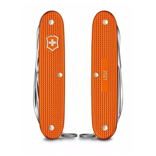 Швейцарський ніж Victorinox Pioneer Alox Limited Edition 2021 93 мм Помаранчевий (0.8231.L21) V77552995 фото