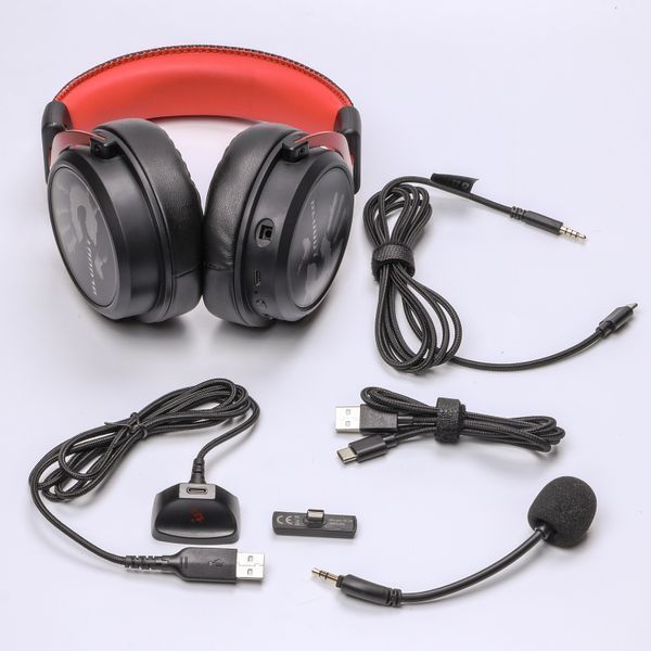 Навушники ігрові Bloody MR590 (Sport Red), колір чорно-червоний MR590 (Sport Red) 1606315 фото