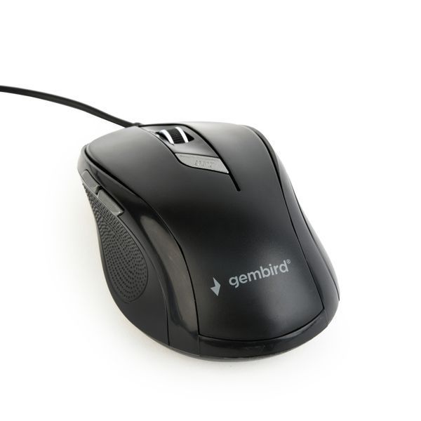 Оптична мишка Gembird MUS-6B-01, USB интерфейс, чорний колір MUS-6B-01 1603932 фото