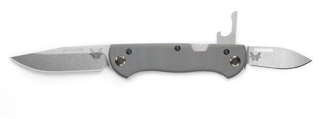 Ніж Benchmade Weekender, 2 клинки, Сірий 317 4008718 фото