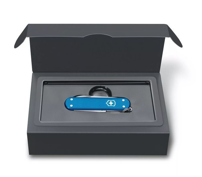 Швейцарський ніж лімітованої серії Victorinox Classic Alox синій 58 мм (0.6221.L20) V77553803 фото