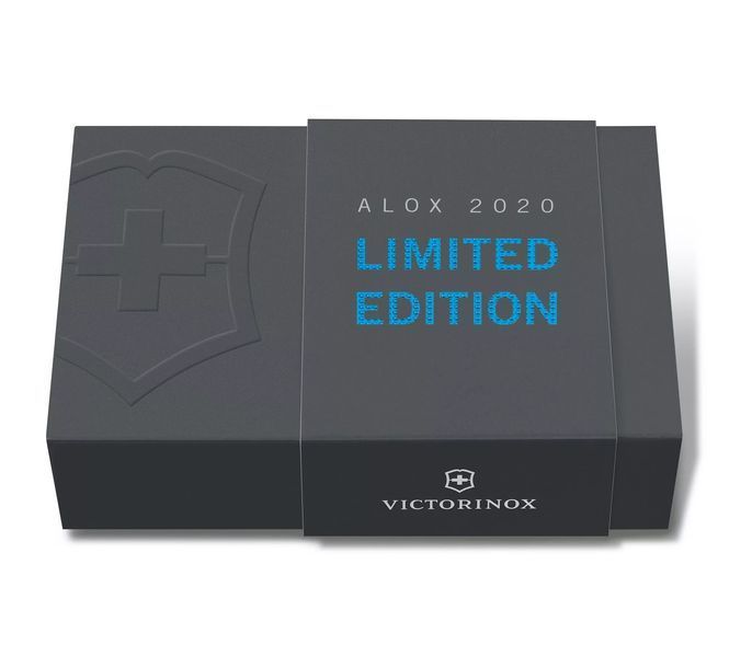 Швейцарський ніж лімітованої серії Victorinox Classic Alox синій 58 мм (0.6221.L20) V77553803 фото