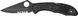 Ніж Spyderco Delica 4 Black Blade Напівсерейтор C11PSBBK 870136 фото 3