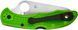 Ніж Spyderco Pacific Salt 2 Plainedge Green LC200N C91FPGR2 871445 фото 2