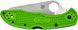 Ніж Spyderco Pacific Salt 2 Plainedge Green LC200N C91FPGR2 871445 фото 3