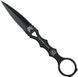 Ніж Benchmade SOCP Dagger Black Fixed Blade Knife with Tan Sheath 176BKSN 4000669 фото 2
