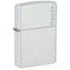 Запальничка бензинова Zippo Reg Glacier Matte w Zippo (46020 ZL) V77550530 фото 1