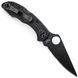 Ніж Spyderco Delica 4 Black Blade Напівсерейтор C11PSBBK 870136 фото 4
