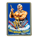 Шеврон прямокутний - тло синій - Український рибалка ПВХ 03.010.02 фото 1