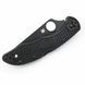 Ніж Spyderco Delica 4 Black Blade Напівсерейтор C11PSBBK 870136 фото 6