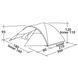 Палатка трехместная Easy Camp Quasar 300 Rustic Green (120395) 929023 фото 2