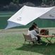 Тент для кемпінгу Naturehike Hexagon NH16T013-S, 150D / Silver Coated, 520*460 см, сіро-Голубой (з двома стійками) 86171 фото 3
