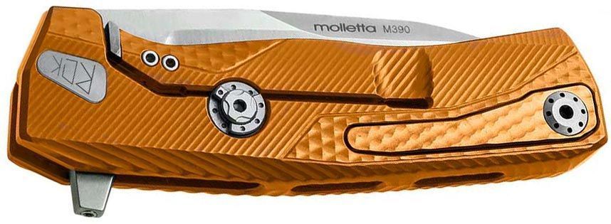 Нож Lionsteel ROK Aluminum Orange ROK A OS 392085 фото