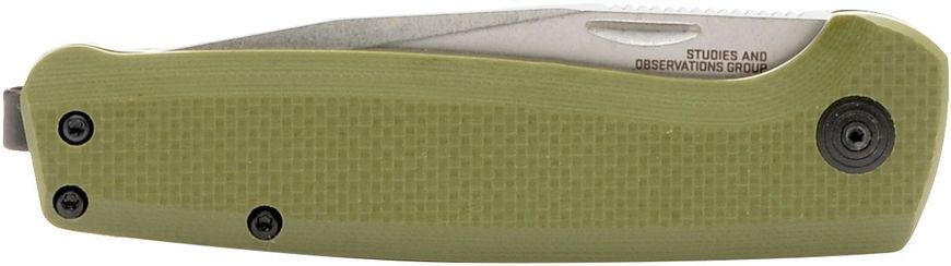 Нож SOG Terminus SJ D2 G-10 OD Green SOG-TM1004-BX 12580322 фото