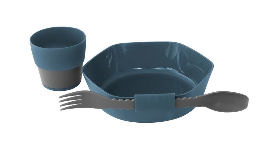 Набор туристической посуды Robens Leaf Meal Kit Ocean Blue (690277) 929210 фото