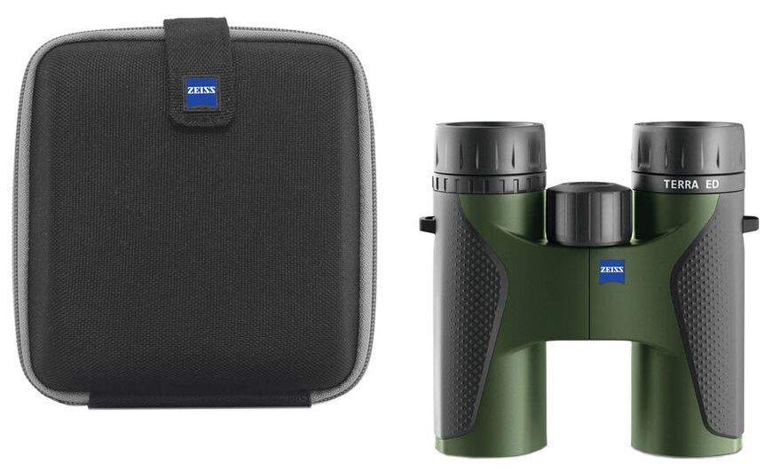 Бінокль Zeiss Terra ED 10х32 Black-Green 7120389 фото