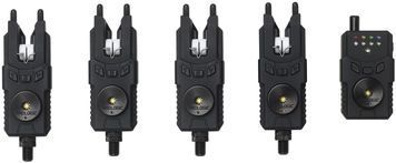 Набор сигнализаторов Prologic Custom SMX MKII Bite Alarm Set 4+1 red/green/yellow/blue 18461591 фото