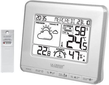 Метеостанция La Crosse WS6818 White/Silver WS6818WHI-SIL фото