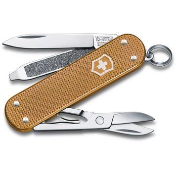 Швейцарський ніж Victorinox Classic SD Alox Colors Wet Sand 58 мм Коричневий (0.6221.255G) V77552270 фото